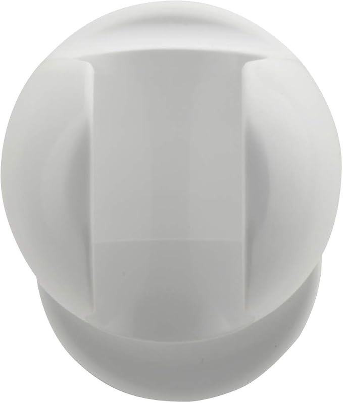 Kakudai 353-588 Screw Stop Angle Adjustable Shower Hook, White