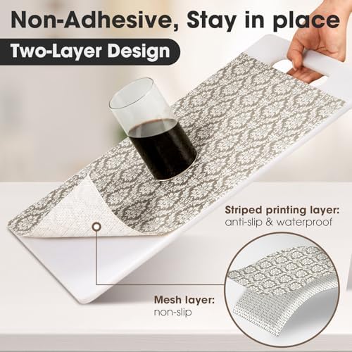 Drawer and Shelf Liner for Kitchen Cabinets, 12IN X 10FT