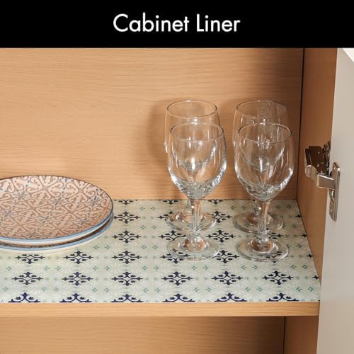 Cooyes Shelf Liner Non-Adhesive Cabinet Drawer Liner for Kitchen 23.6"x118"