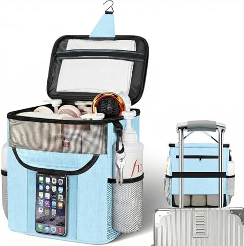 Attmu Mesh Shower Caddy Portable for Dorm Room Essentials, Shower Tote Bag