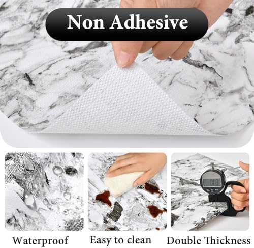 Drawer and Shelf Liner for Kitchen Cabinet: 17 in X 20 Ft Non Slip