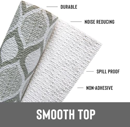 Con-Tact Brand Grip Prints Non-Adhesive Non-Slip Counter Top, Drawer/Shelf Liner, 12" x 20' (Savoy Stone)