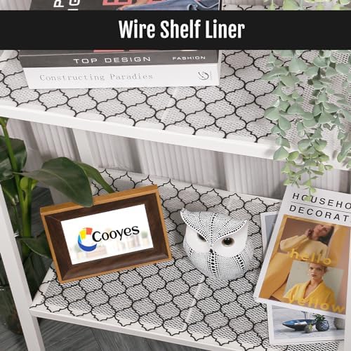 Cooyes Shelf and Drawer Liners for Kitchen, Non Adhesive Cabinet Liner