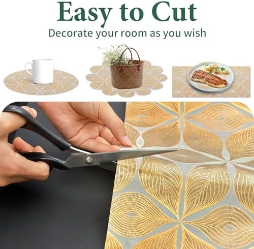 3D Drawer and Shelf Liner for Kitchen Cabinet: 23.6 in X 30 Ft Waterproof