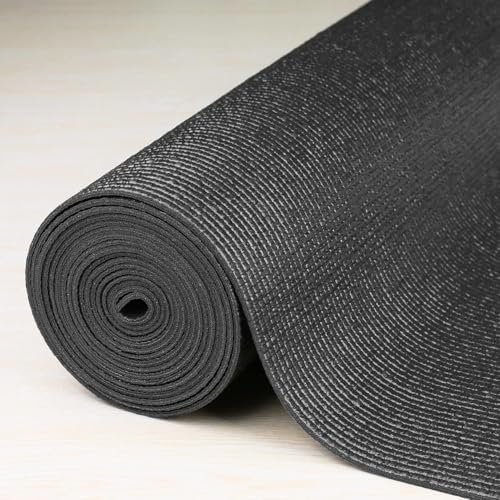 Foam Toolbox Liner Drawer Liner, Non-Slip Shelf Liners 30" W x 264" L Black