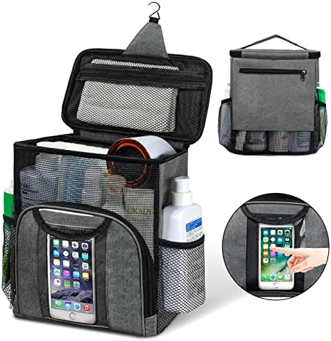 Attmu Mesh Shower Caddy Portable Dorm Room Essentials, Toiletry Tote Bag