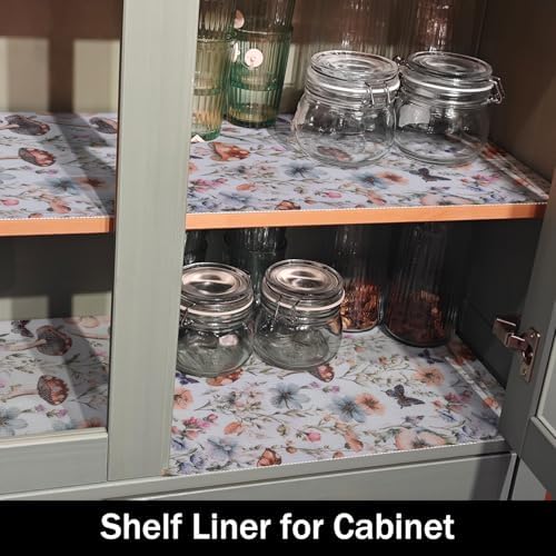 Mushroom 16IN x 10FT Shelf Liners Non Adhesive