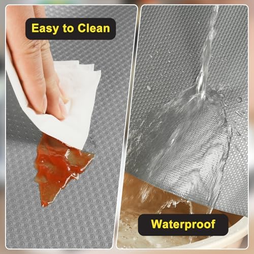 Shelf Liner, Refrigerator Liner, Drawer Liners for Kitchen Cabinet