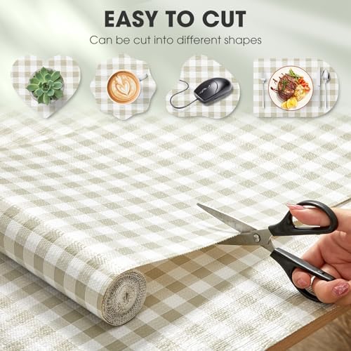 Drawer and Shelf Liner for Kitchen Cabinets, 24IN X 10FT