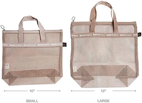 Mesh Travel Shower Caddy Tote Bag for Gym, Swim, Dorms, Bathrooms