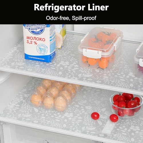 INNOLITES Shelf Liner for Kitchen Cabinets, Non-Adhesive Drawer Liner