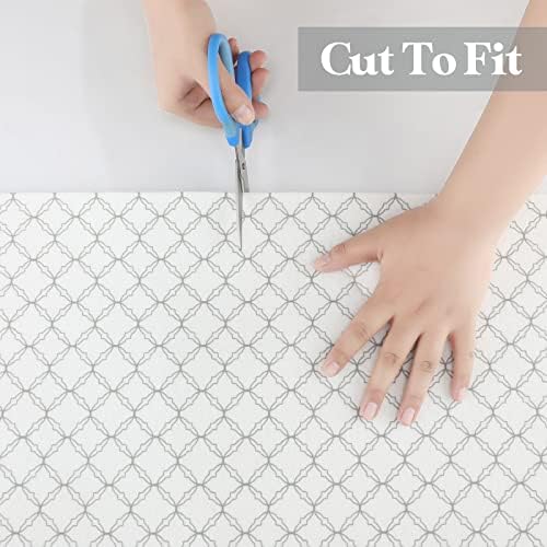 Amyhill 10 Pcs Refrigerator Liners Absorbent Fridge Shelf Mats, Stylish