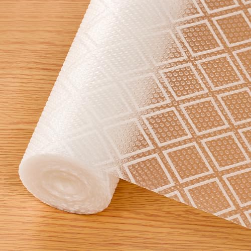 Cooyes Shelf Liners for Kitchen Cabinets, Non‑Adhesive Drawer Liner