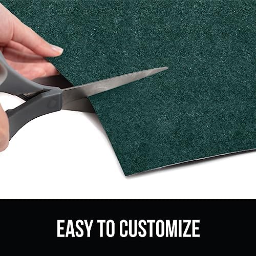 GORILLA GRIP LeakGuard Under Sink Mat for Kitchen Cabinet, 24x24 Green