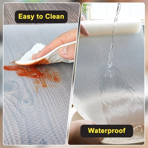 Shelf Liner, Refrigerator Liner, Drawer Liners for Kitchen Cabinet