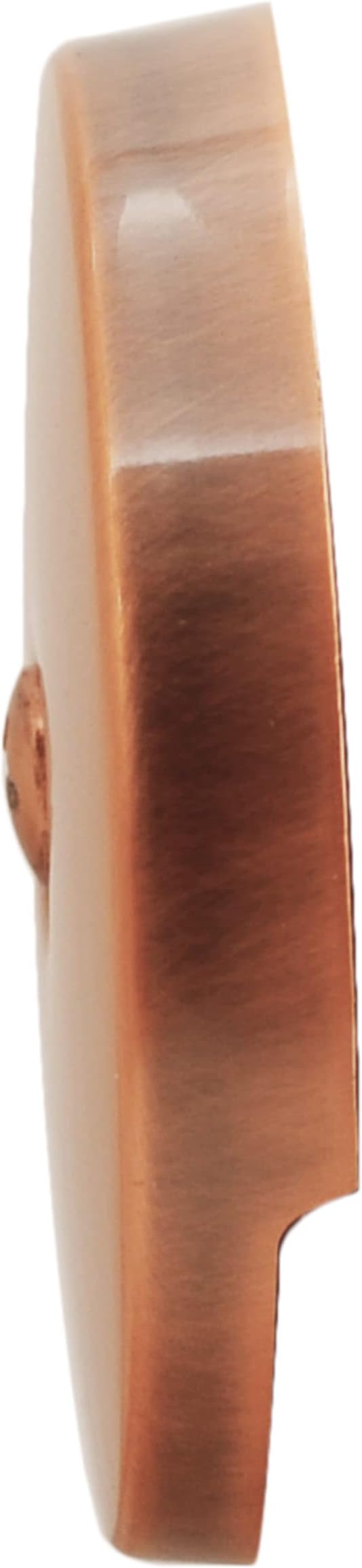 Westbrass D328-11 3-1/8" One-Hole Bathtub Overflow Faceplate and Screw, Antique Copper