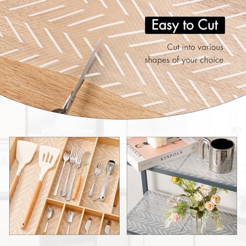 Cooyes Shelf and Drawer Liner for Kitchen Cabinets – Non-Adhesive
