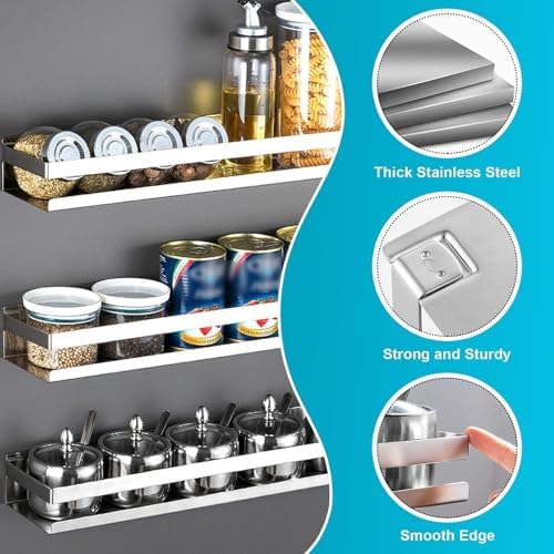 Stainless Steel Bathroom Shelf Shower Caddy Wall Mounted