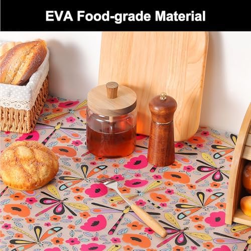 Cooyes Shelf Liner Non-Adhesive Cabinet Drawer Liner for Kitchen 11.8"x118"