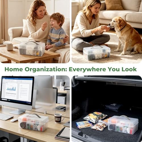 Large Bandage Organizer,Medicine Cabinet Organizer,2 Tier