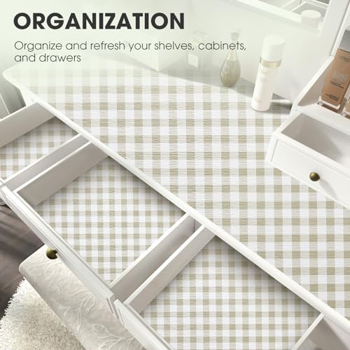 Drawer and Shelf Liner for Kitchen Cabinets, 12IN X 10FT