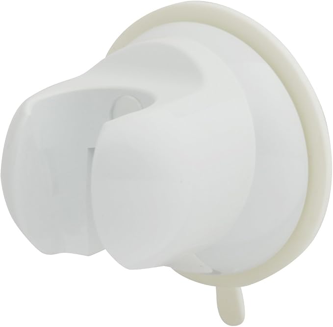 KAKUDAI Suction Cup Shower Hook, White 353-586