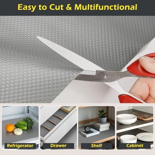 Shelf Liner, Refrigerator Liner, Drawer Liners for Kitchen Cabinet