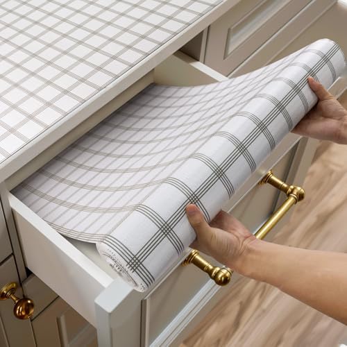 Shelf and Drawer Liner for Kitchen Cabinet Non-Adhesive Non Slip