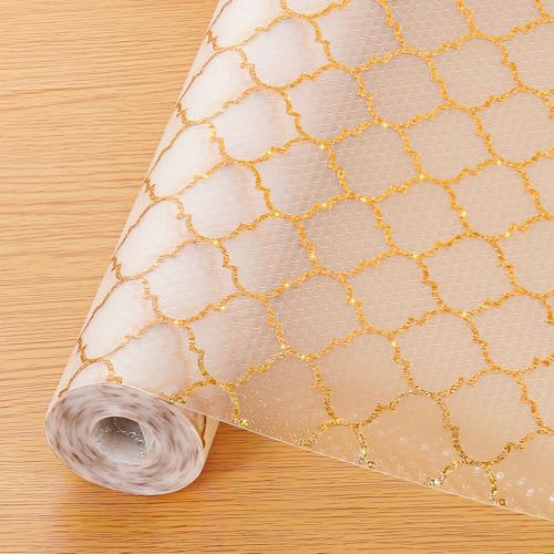 Cooyes Shelf and Drawer Liners for Kitchen, Non Adhesive Cabinet Liner