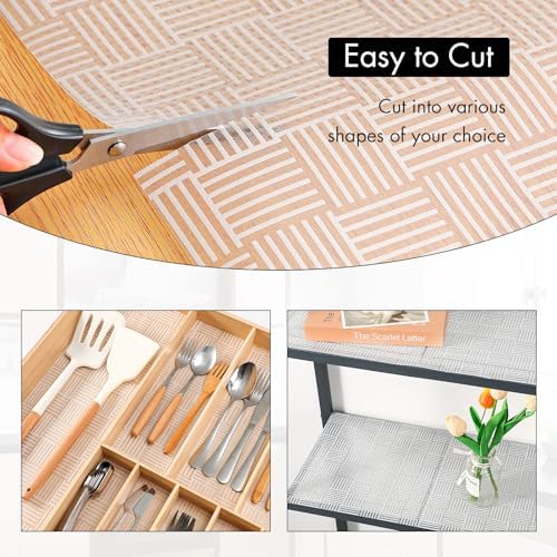 Cooyes Shelf and Drawer Liner for Kitchen Cabinets – Non-Adhesive