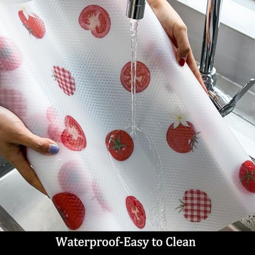 Tomato EVA Shelf Liner, 17.7in x 10FT Non-Adhesive