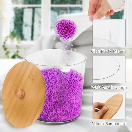 Acrylic Laundry Powder Container, 3 Pack