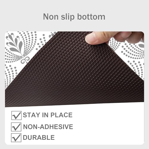 Under The Sink Mat, 24 X 36 in, Durable Premium Mats Protect Kitchen and Bathroom Cabinets (Grey3)