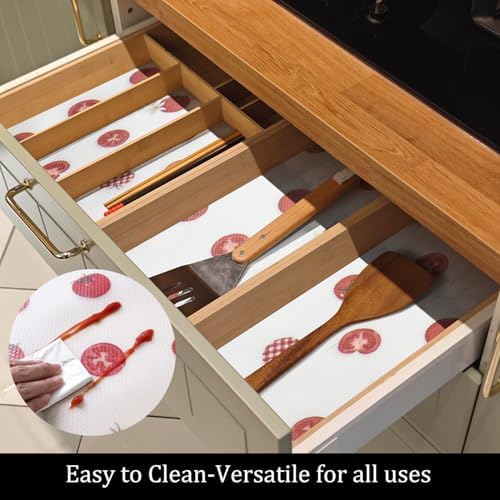 Tomato EVA Shelf Liner, 17.7in x 10FT Non-Adhesive