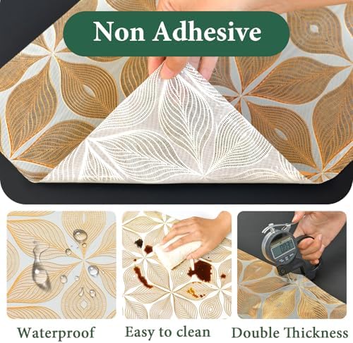 3D Drawer and Shelf Liner for Kitchen Cabinet: 12 in X 30 Ft Waterproof
