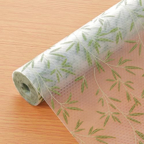 Cooyes Shelf Liners for Kitchen Cabinets Waterproof Kitchen Cupboard Mats