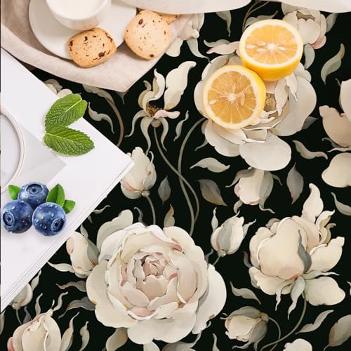 HAOKHOME Adhesive Shelf Liner Cabinet Floral Contact Paper 17.3in x 16.4ft