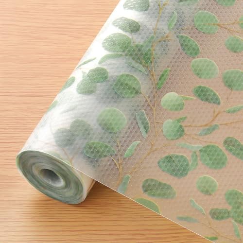 Cooyes Shelf Liners for Kitchen Cabinets Waterproof Kitchen Cupboard Mats