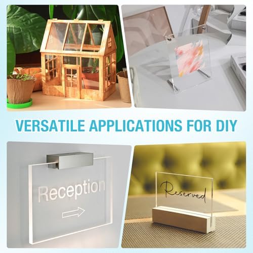4 Pcs Medicine Cabinet Shelves Replacement, Acrylic