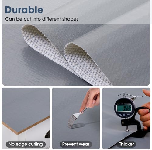 Drawer and Shelf Liner for Kitchen Cabinets, 18IN X 10FT