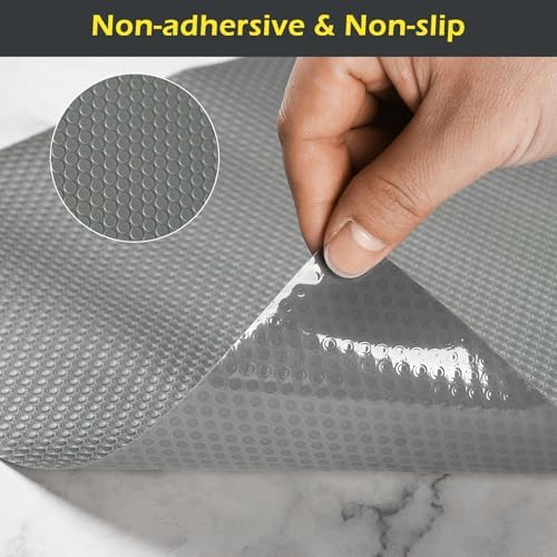 Shelf Liner, Refrigerator Liner, Drawer Liners for Kitchen Cabinet