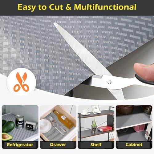 Refrigerator Liner, Shelf and Drawer Liners for Kitchen Cabinet