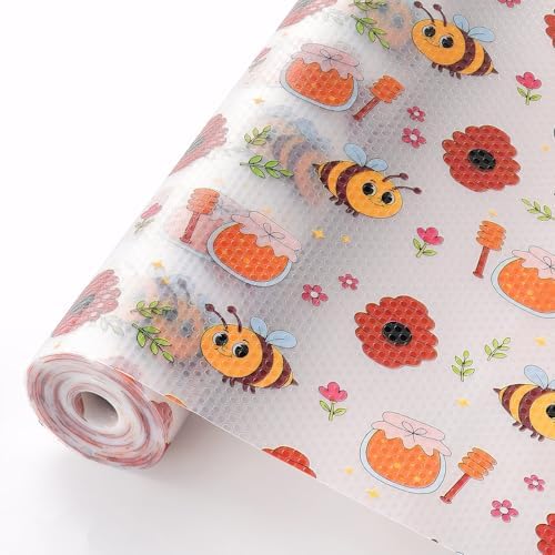 Cooyes Shelf Liner Non-Adhesive Cabinet Drawer Liner for Kitchen 17.5"x197"