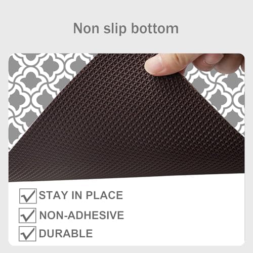 Under The Sink Mat, 24 X 36 in, Durable Premium Mats Protect Kitchen and Bathroom Cabinets (Grey2)