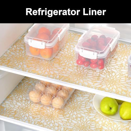 Cooyes Shelf and Drawer Liners for Kitchen Cabinets, Non Adhesive Liner