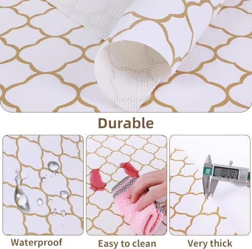 Shelf Drawer Liners for Kitchen Cabinets 23.6 in X 20 Ft Drawer Liner