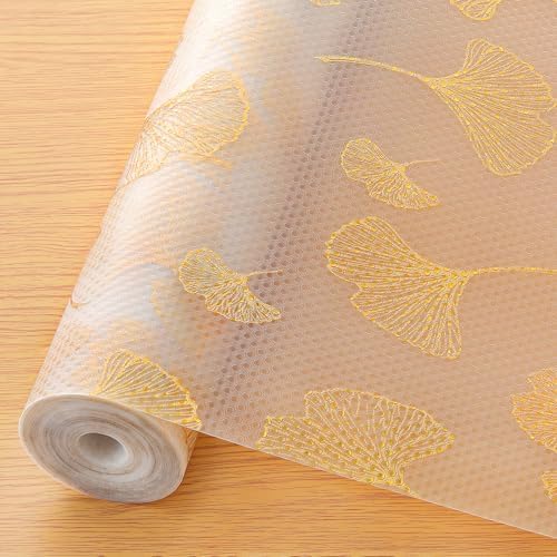 Cooyes Shelf Liner, Non Adhesive Kitchen Drawer and Cabinet Liner