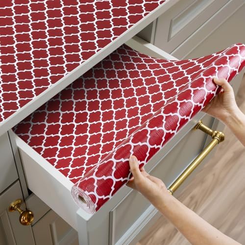 Shelf and Drawer Liner for Kitchen Cabinet Non-Adhesive Non Slip
