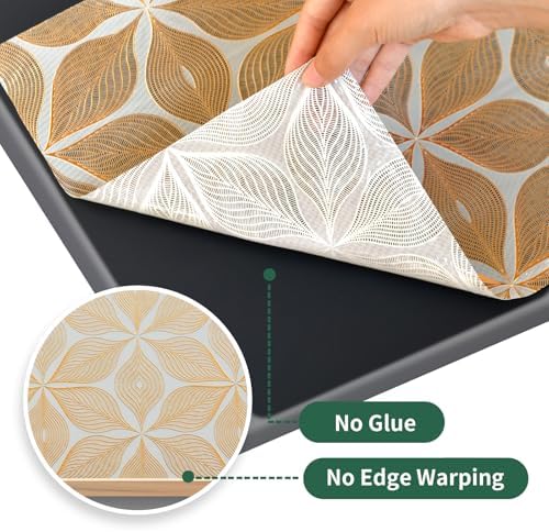 3D Drawer and Shelf Liner for Kitchen Cabinet: 17 in X 30 Ft Waterproof