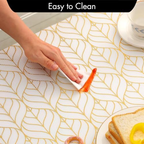 Cooyes Shelf Liner for Kitchen Cabinets – Non-Adhesive Drawer Liner